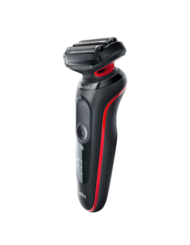 Aparat de ras electric Braun 51-R1000s, Negru | Roșu