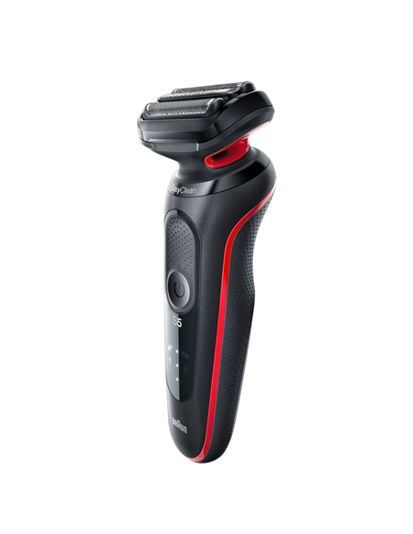 Aparat de ras electric Braun 51-R1000s, Negru | Roșu