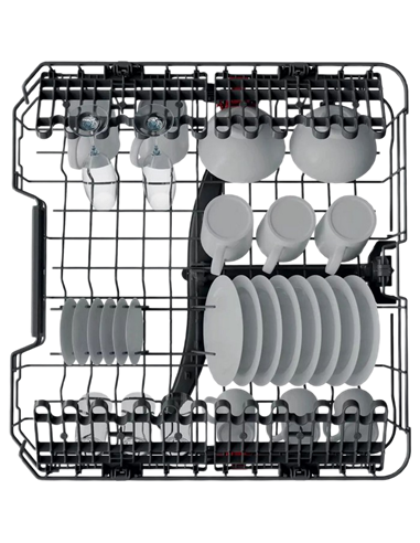 Посудомоечная машина Whirlpool WIO 3C33 E 6.5, Белый