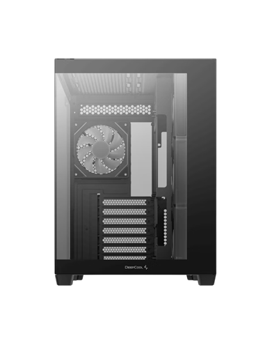 Компьютерный корпус Deepcool CG530 4F, Midi-Tower, Без блока питания, Чёрный