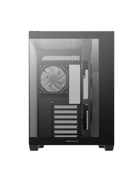 Компьютерный корпус Deepcool CG530 4F, Midi-Tower, Без блока питания, Чёрный