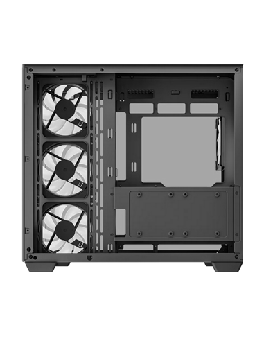 Carcasă PC Deepcool CG530 4F, Midi-Tower, Fără PSU, Negru