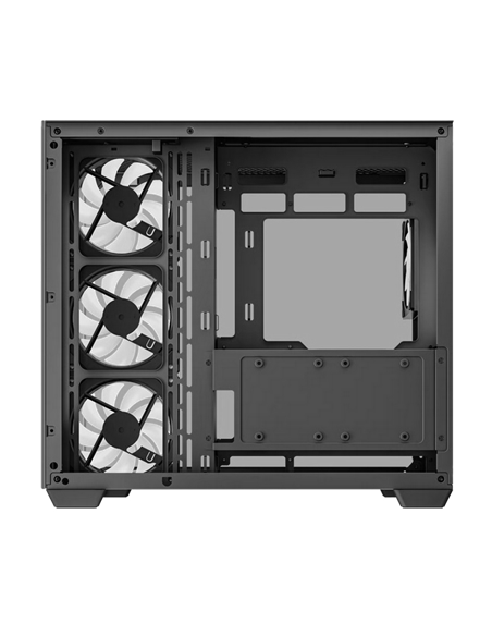 Компьютерный корпус Deepcool CG530 4F, Midi-Tower, Без блока питания, Чёрный