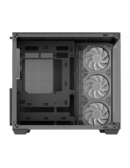 Компьютерный корпус Deepcool CG530 4F, Midi-Tower, Без блока питания, Чёрный