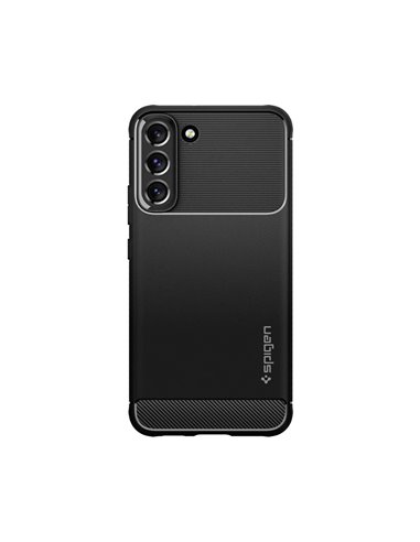 Husă Spigen Samsung S22, Rugged Armor, Negru mat