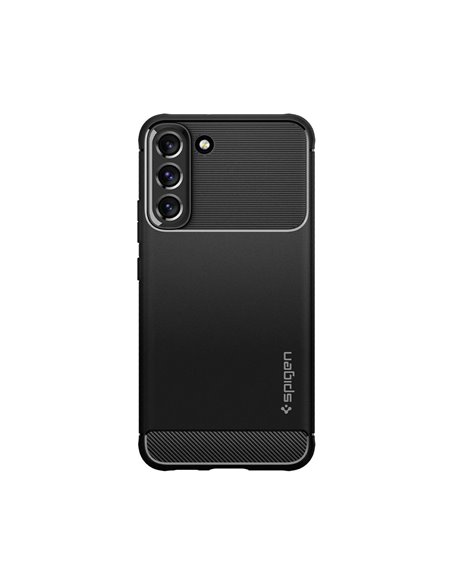 Husă Spigen Samsung S22, Rugged Armor, Negru mat