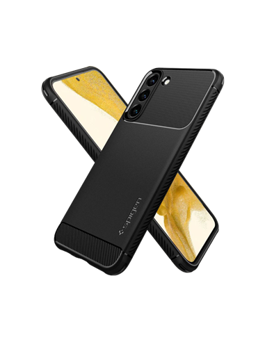 Husă Spigen Samsung S22, Rugged Armor, Negru mat
