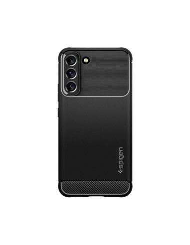 Husă Spigen Samsung S22, Rugged Armor, Negru mat