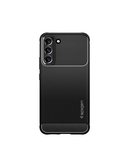 Husă Spigen Samsung S22, Rugged Armor, Negru mat