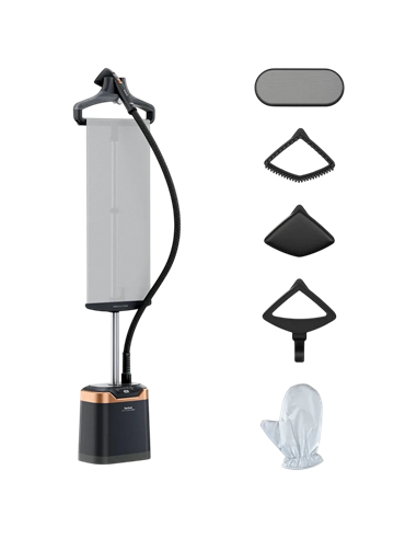 Aparat de călcat cu aburi staționar Tefal IT8480E1, Negru