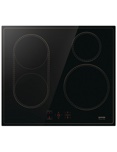 Plită cu inducție Gorenje GI6421CLBSC, Negru