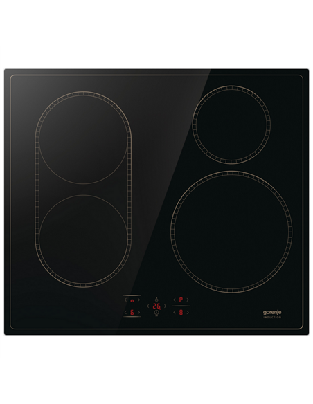 Plită cu inducție Gorenje GI6421CLBSC, Negru