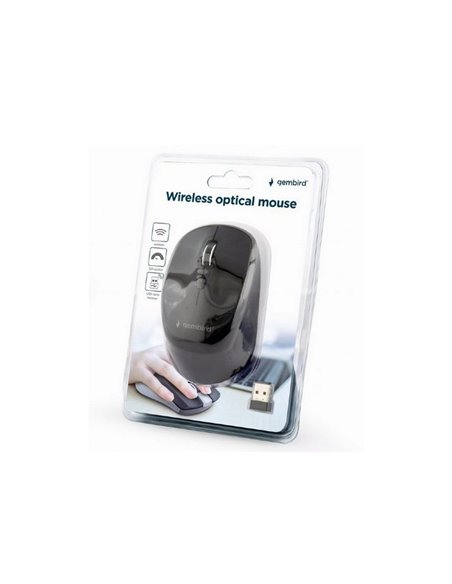 Mouse Wireless Gembird MUSW-4B-05, Negru
