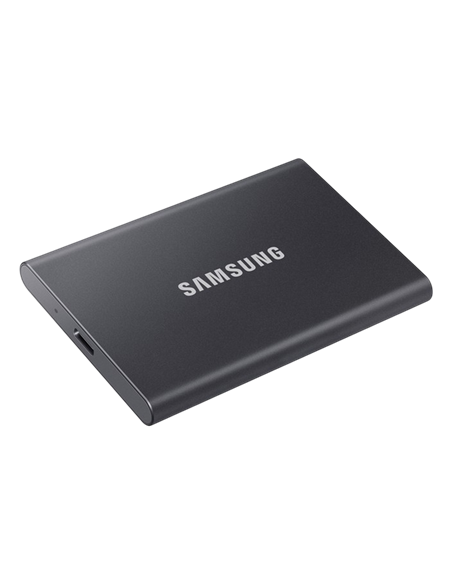SSD portabil extern Samsung T7, 4 TB, Titan Gray (MU-PC4T0T/WW)