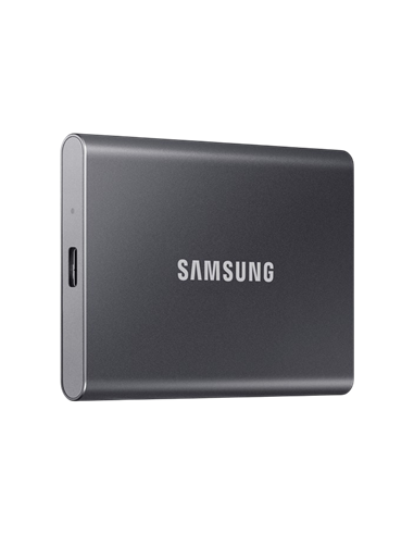 SSD portabil extern Samsung T7, 4 TB, Titan Gray (MU-PC4T0T/WW)