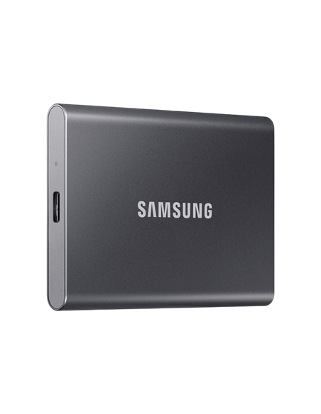 SSD portabil extern Samsung T7, 4 TB, Titan Gray (MU-PC4T0T/WW)