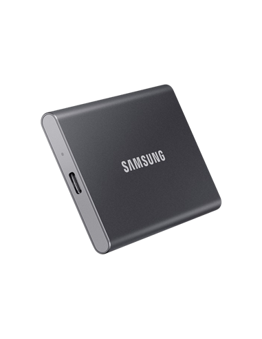 SSD portabil extern Samsung T7, 4 TB, Titan Gray (MU-PC4T0T/WW)