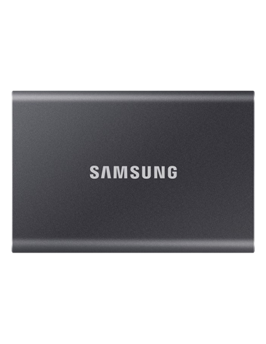 SSD portabil extern Samsung T7, 4 TB, Titan Gray (MU-PC4T0T/WW)