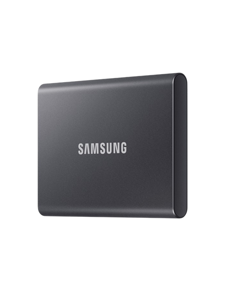 SSD portabil extern Samsung T7, 4 TB, Titan Gray (MU-PC4T0T/WW)