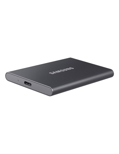 SSD portabil extern Samsung T7, 4 TB, Titan Gray (MU-PC4T0T/WW)