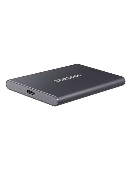 SSD portabil extern Samsung T7, 4 TB, Titan Gray (MU-PC4T0T/WW)