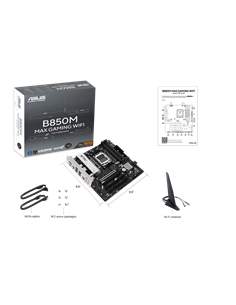Placă de bază ASUS B850M MAX GAMING WIFI, AM5, AMD B850, Micro-ATX 2
