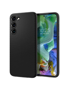 Чехол Spigen Samsung S23+, Liquid Air, Матовый черный