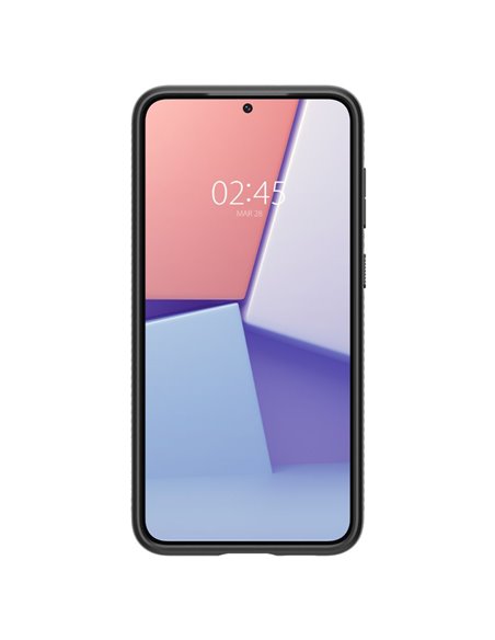 Чехол Spigen Samsung S23+, Liquid Air, Матовый черный