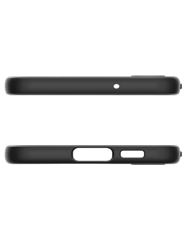 Чехол Spigen Samsung S23+, Liquid Air, Матовый черный