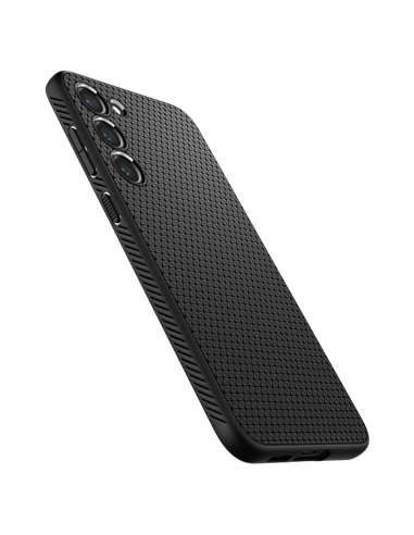 Чехол Spigen Samsung S23+, Liquid Air, Матовый черный