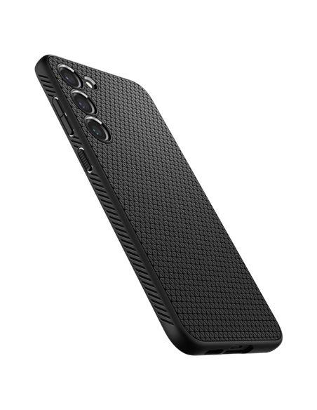 Чехол Spigen Samsung S23+, Liquid Air, Матовый черный