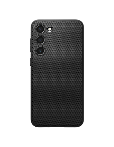 Чехол Spigen Samsung S23+, Liquid Air, Матовый черный