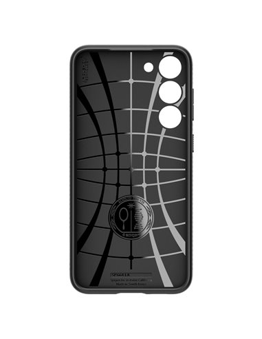 Чехол Spigen Samsung S23+, Liquid Air, Матовый черный