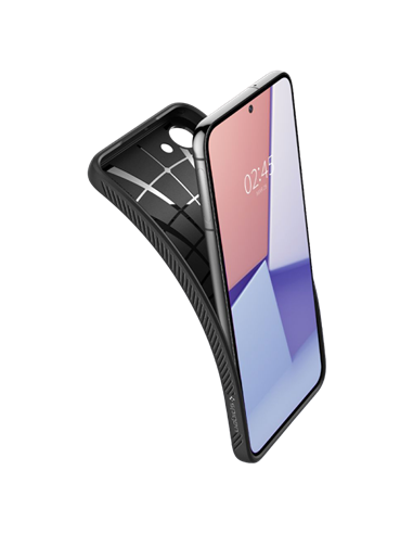 Чехол Spigen Samsung S23+, Liquid Air, Матовый черный