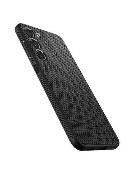 Husă Spigen Samsung S23+, Liquid Air, Negru mat