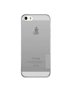 Husă Nillkin iPhone SE/5S/5 - Ultra thin TPU - Nature, Gri