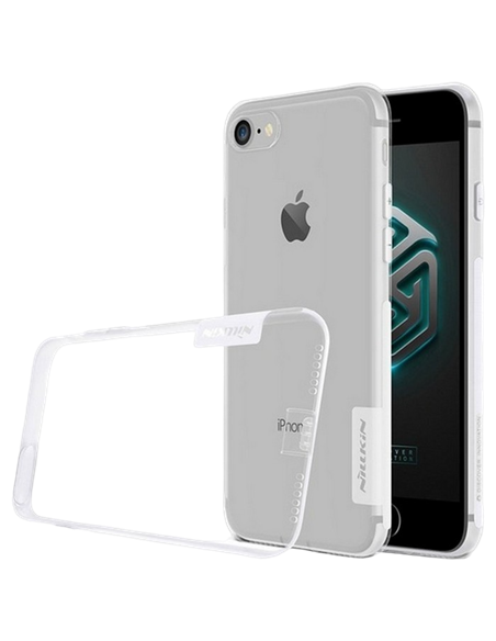 Husă Nillkin iPhone SE/5S/5 - Ultra thin TPU - Nature, Gri