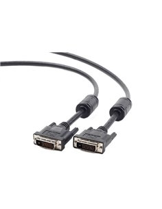 Видеокабель Cablexpert CC-DVI2-BK-15, DVI-D (M) - DVI-D (M), 4,5м, Чёрный 2