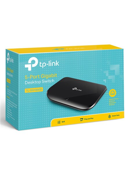 Switch de rețea TP-LINK TL-SG1005D, 5x 10/100/1000 Mbps