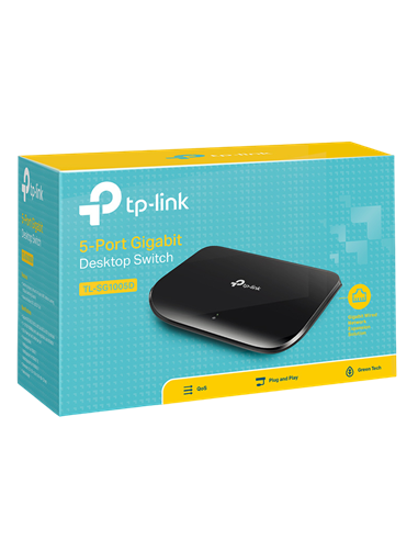 Switch de rețea TP-LINK TL-SG1005D, 5x 10/100/1000 Mbps