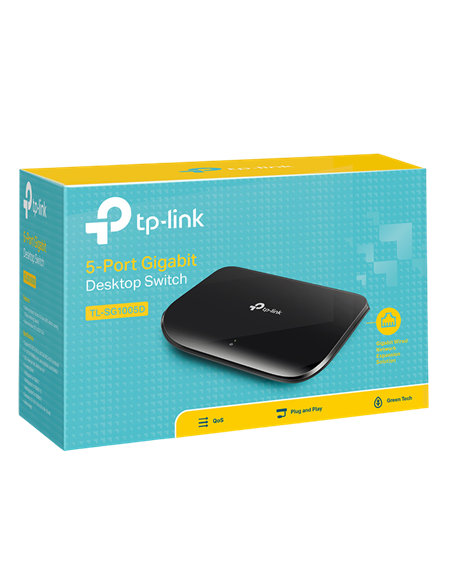 Switch de rețea TP-LINK TL-SG1005D, 5x 10/100/1000 Mbps