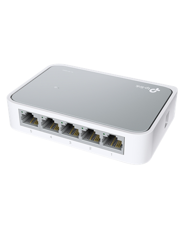 Сетевой коммутатор TP-LINK TL-SF1005D, 5x 10/100 Мбит/с