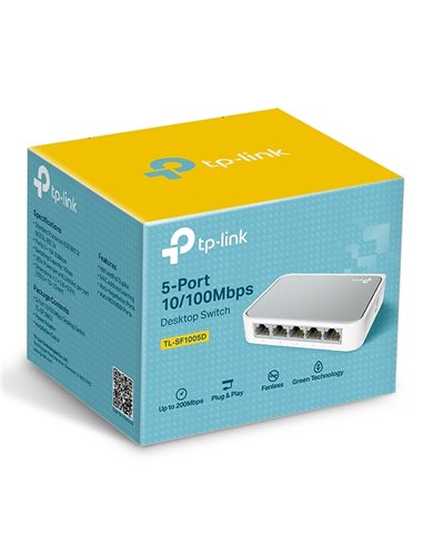 Switch de rețea TP-LINK TL-SF1005D, 5x 10/100 Mbps