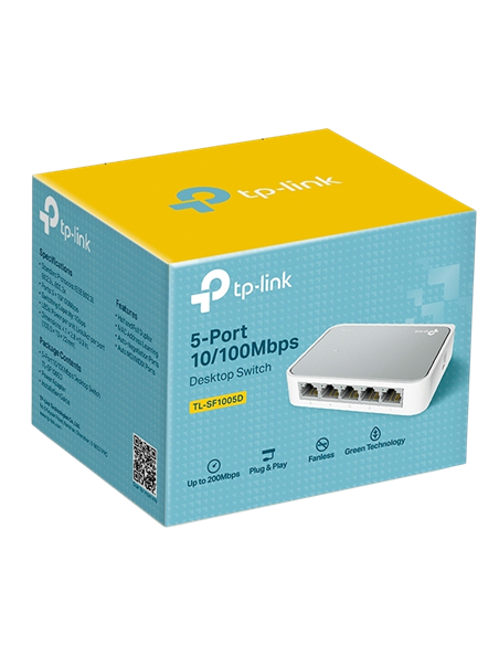 Switch de rețea TP-LINK TL-SF1005D, 5x 10/100 Mbps