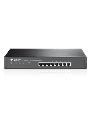 Switch de rețea TP-LINK TL-SG1008, 8x 10/100/1000 Mbps
