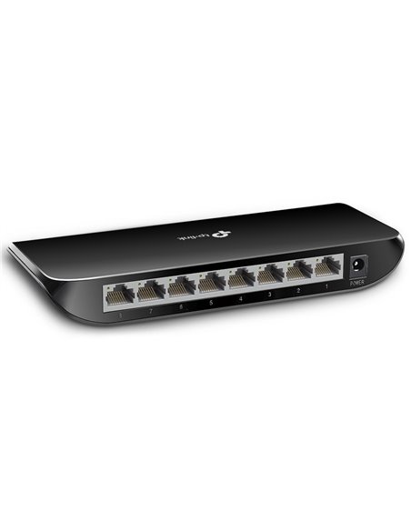 Switch de rețea TP-LINK TL-SG1008D, 8x 10/100/1000 Mbps
