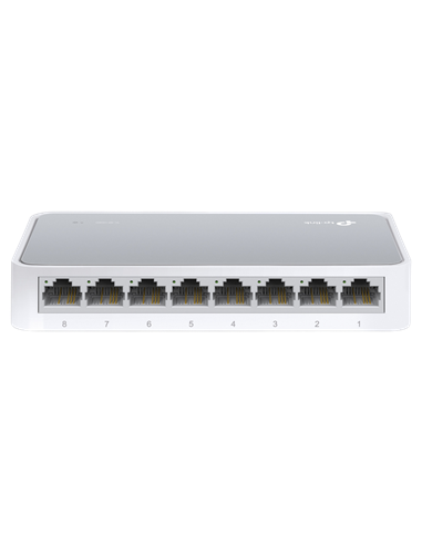 Сетевой коммутатор TP-LINK TL-SF1008D, 8x 10/100 Мбит/с