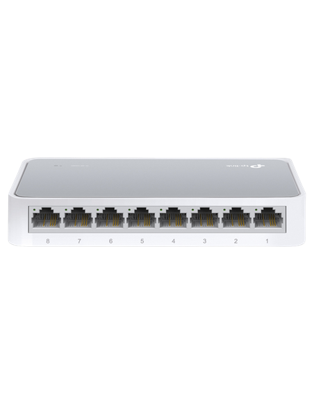 Сетевой коммутатор TP-LINK TL-SF1008D, 8x 10/100 Мбит/с