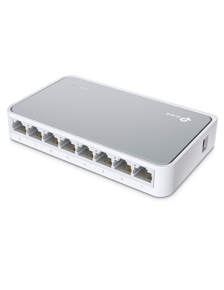 Сетевой коммутатор TP-LINK TL-SF1008D, 8x 10/100 Мбит/с
