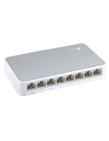 Сетевой коммутатор TP-LINK TL-SF1008D, 8x 10/100 Мбит/с